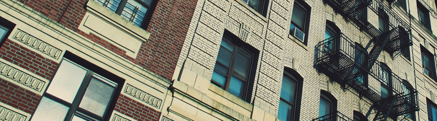 upward view of building